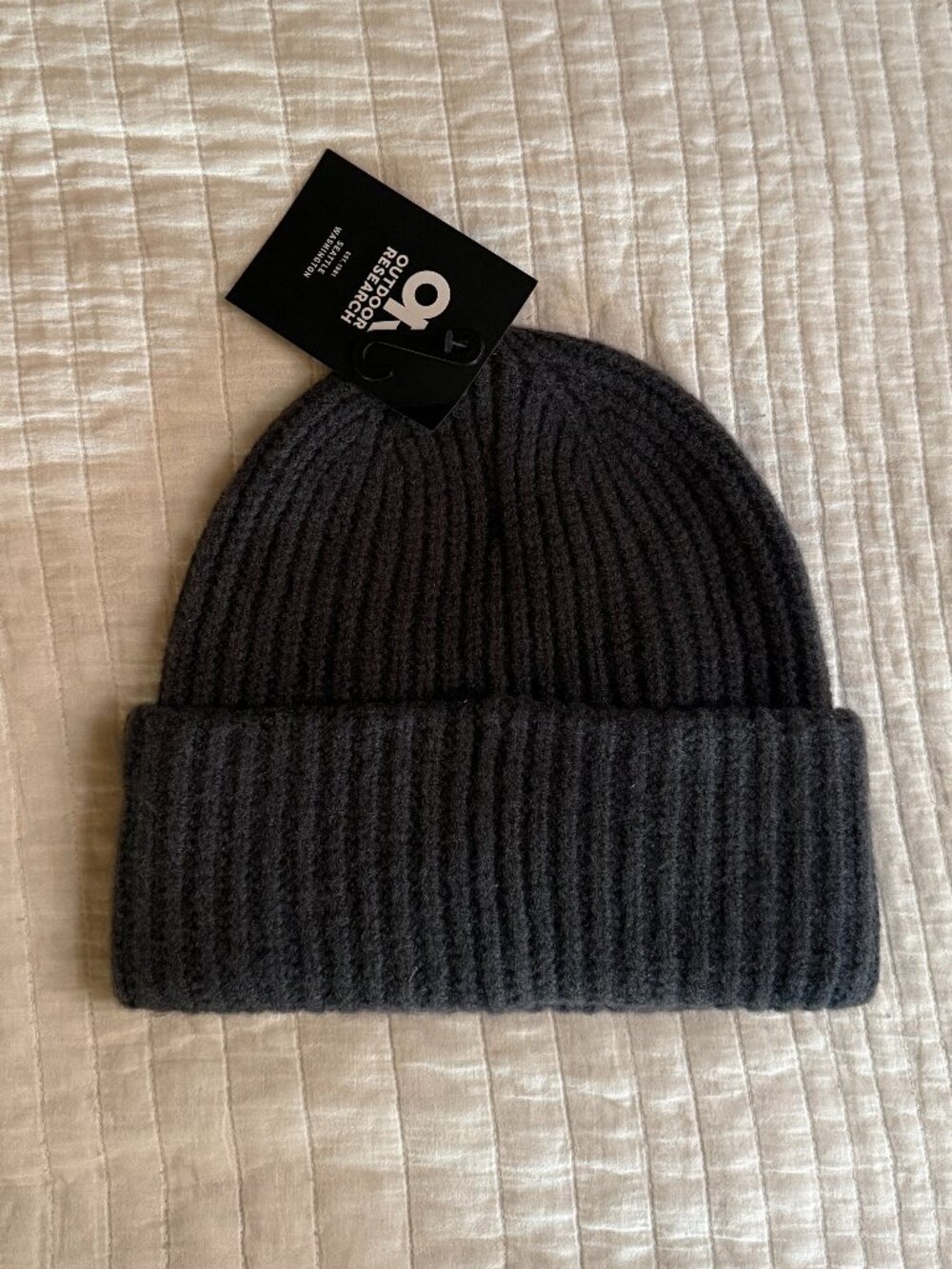 Outdoor Research Lost Lake Wool Beanie – Storm – One Size